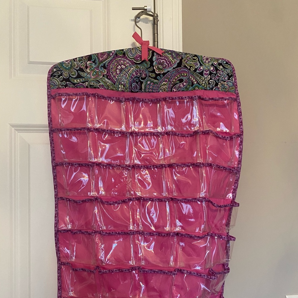 Double sided Vera Bradley jewelry hanger